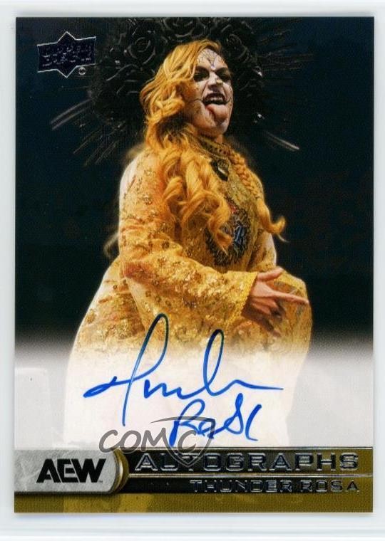 2026 AEW SP Signature Edition Upper Deck Thunder Rosa #AA-TH Auto 1i7h