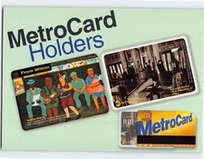 Postcard MetroCard Holders Advertisement