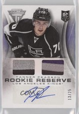 2013 Panini Titanium Rookie Reserve Material Prime 13/25 Tanner Pearson Auto 4p5