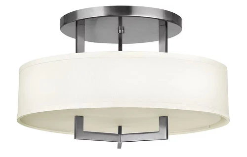 Hinkley 3201AN Hampton 20" 3-Light Semi Flush Foyer - Picture 1 of 2