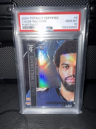 2024 Panini Totally Certified - Portraits Caleb Williams #4 (RC)