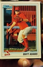 2010 Bowman - Prospects Matt Adams #BP14 (RC)