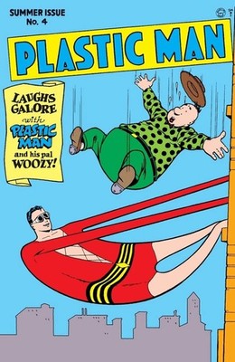 PLASTIC MAN #4 COMIC BOOK COVER Poster print 11''x17'' home decor