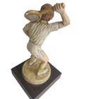 Vintage 1970s IDEAL Caricature Tennis Trophy Statue Sports Collectible RARE — photo 4