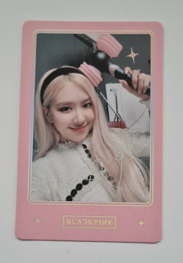 Blackpink Official Lightstick Vers. 2 Photocard Philippines | Ubuy