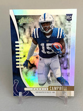 2019 Absolute PARRIS CAMPBELL #'d /199 Rookie Parallel #134 Indianapolis Colts