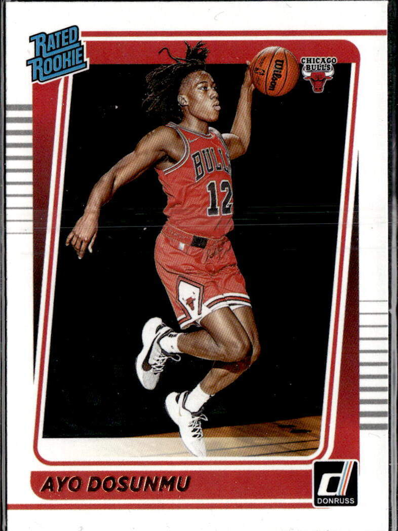 2021 Donruss #221 Ayo Dosunmu Rated Rookie Near Mint