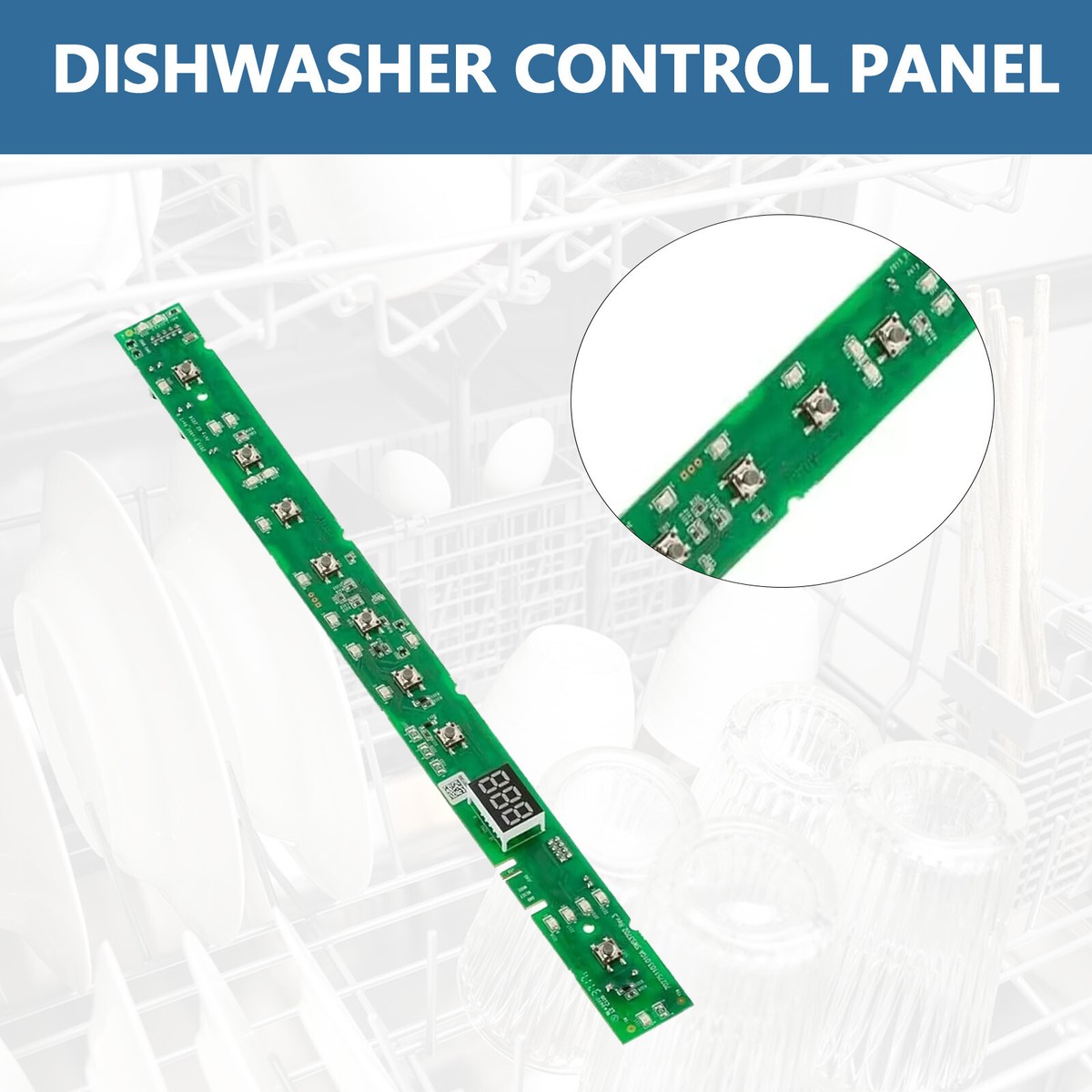 GE Dishwasher Control Board Replacement WD21X23462 (Fits
