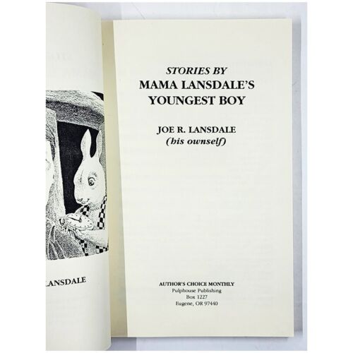 Stories By Mama Lansdale's Youngest Boy, Issue 18 by Joe R. Lansdale (1991, PB) - Picture 2 of 6