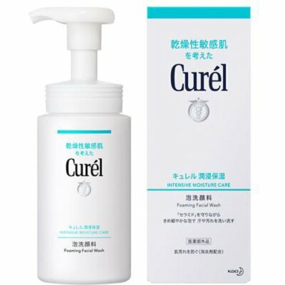 Curel Foaming Facial Wash Intensive Moisture Care 150ml Made in Japan Kao