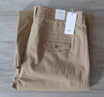 BRAX MAINE S CULOTTE HOSE RELAXED Gr. 42 camel Col. 55 *NEU* 99,95 