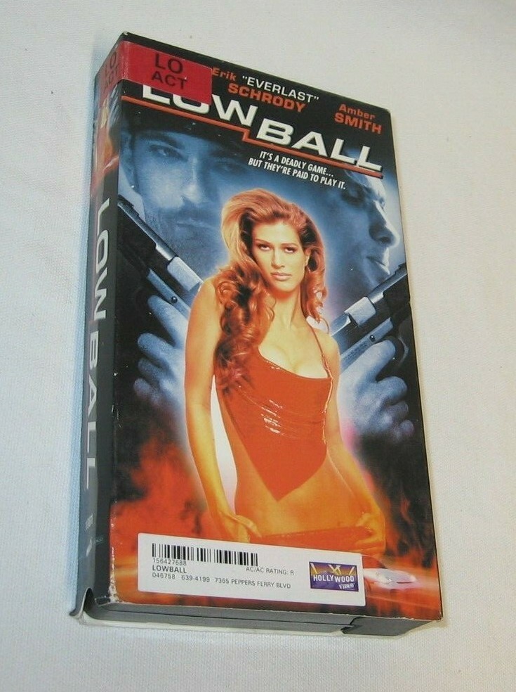 Low Ball LOWBALL Rare VHS Amber Smith Erik Schrody 2003