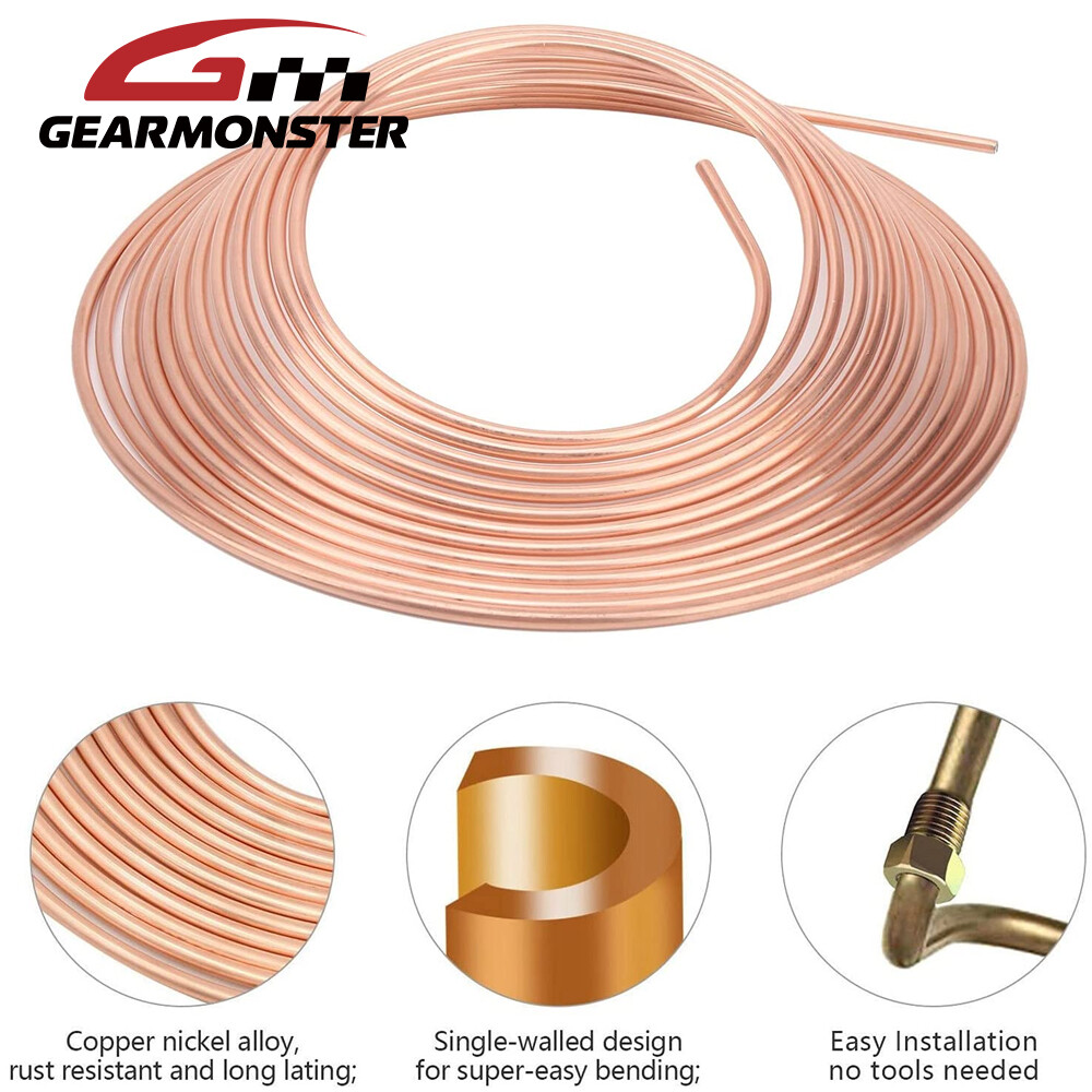 LST Bremsleitung 10m Stahl 4,75mm - Pulverbeschichtet & Rostschutz