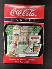 Vintage 95 Coca-Cola Magnet Memories Of America Collectibles Town Inn