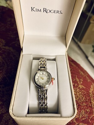 Kim Rogers Gold and Silver Women\'s Watch Kim Rogers Ladies Quartz Watch - Etsy main image 3