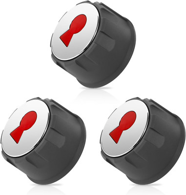 Grill Burner Knobs Replacement for Weber Spirit 200 & 300 Series 69893 (3 Pcs)