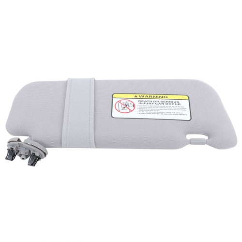 For 2009 2010-2013 Toyota Corolla Driver Side Sun Visor Shade Gray W/Mirror - Picture 5 of 17