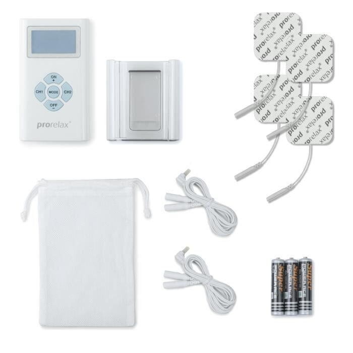 Appareil d'électrostimulation 2 thérapies avec 4 électrodes rechargeables - 4
