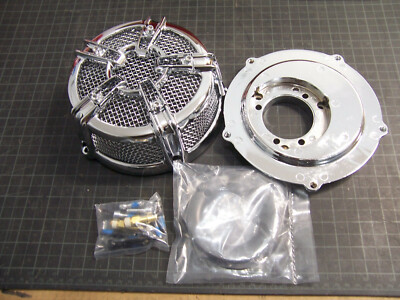 KURYAKYN MACH 2 CO-AX AIR CLEANER FITS HARLEY DAVIDSON, AS SHOWN.