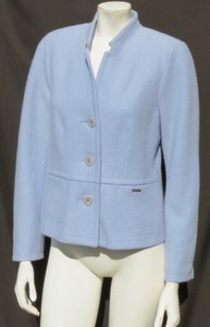baby blue wool coat womens