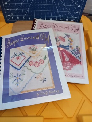 Antique Linens With Pfaff-Books I and II By Cindy Losekamp-Spiral Bound w/Design