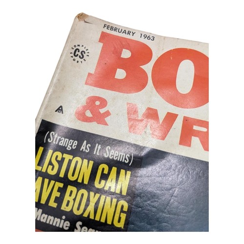 Boxing & Wrestling Magazine Feb 1963 Skeeter McClure Jackie Fields Sonny Liston - Imagen 3 de 8