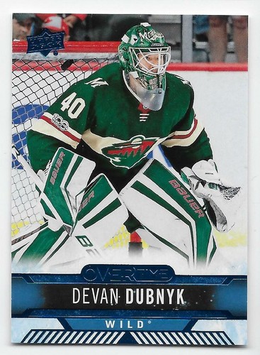 17/18 UPPER DECK OVERTIME BLUE PARALLEL Hockey (#1-180) U-Pick From List - Picture 36 of 68