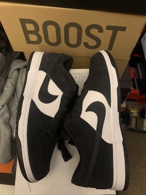 nike dunk black suede