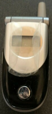 NEW Motorola V188 Black Silver flip (T-Mobile) Cell Phone Fast Shipping 