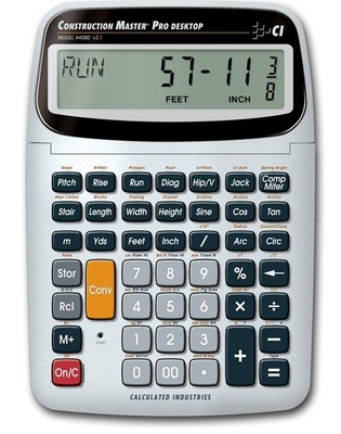Calculated Industries 44080 Desktop Construction Calculator