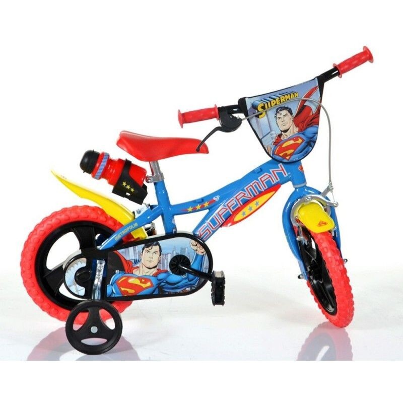 Dino Bikes Bicicletta Bambino Superman misura 12" Per Bambini