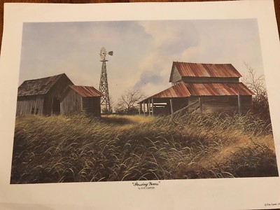 1978 Eva Carter Print  Passing Years 