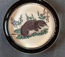 PAPERWEIGHT BY DEVATREND, VOLE WITH FLOWERS