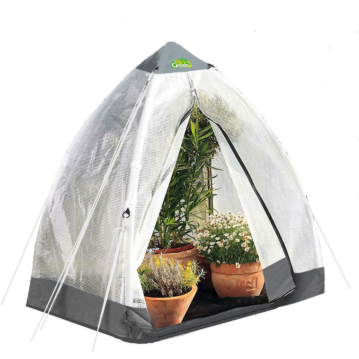 Bio Green Foliengewchshaus Tropical Island M Schutzzelt Kbelpflanzen  130x150cm | eBay.de
