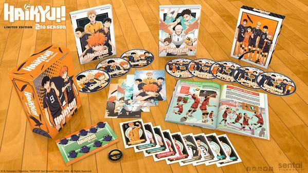 Haikyu Haikyuu Season 3 BLU-RAY 2 DISC BLURAY FROM Premium Box Limited  Edition