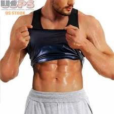 Women & Men Body Sweat Shaper Sauna Vest Slimming Weight Loss Yoga Cincher Tops