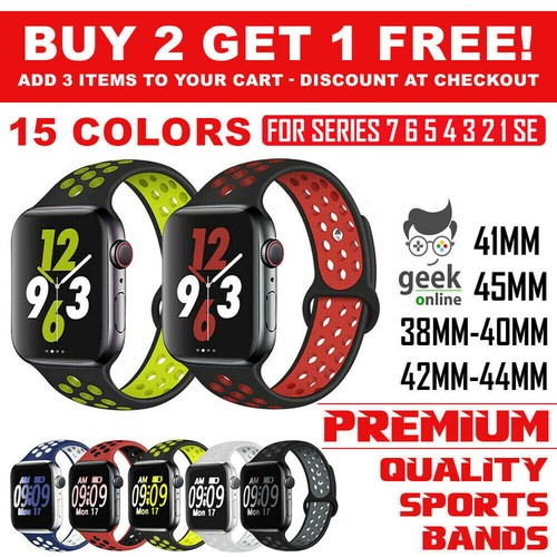 Sport Silicone Strap iWatch Band for 