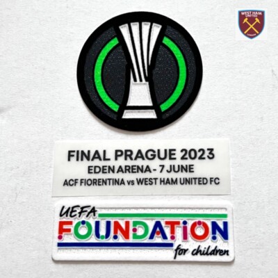 Pass Original + Lanyard Finale Conference League 2023 Fiorentina - West Ham (Prague)