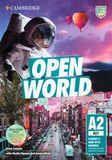 Cambridge OPEN WORLD A2 KEY SELF-STUDY PACK: Student's Book+Workbook+Audio @NEW