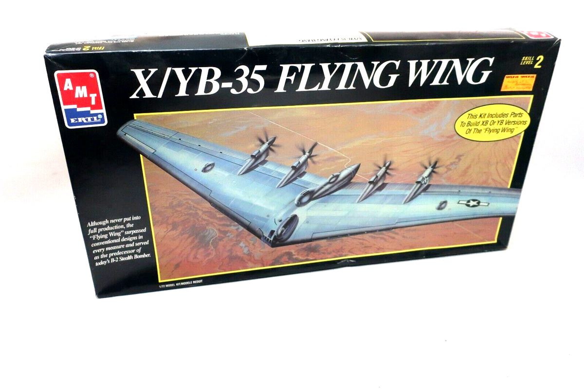 AMT ERTL 1/72 SCALE NORTHROP X/YB-35 FLYING WING- KIT #8615 AMT ERTL 1/72 SCALE NORTHROP X/YB-35 FLYING WING- KIT #8615