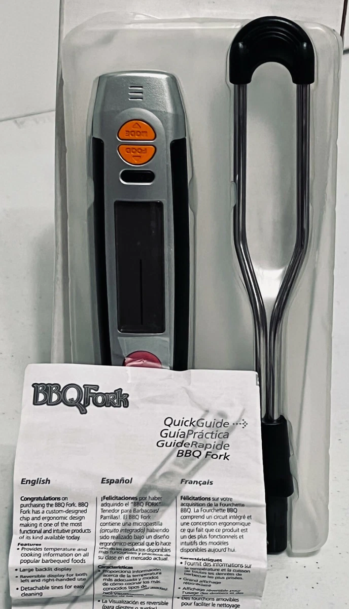 Meat Thermometer Fork BBQ Fork with Thermometer Digital BBQ Fork