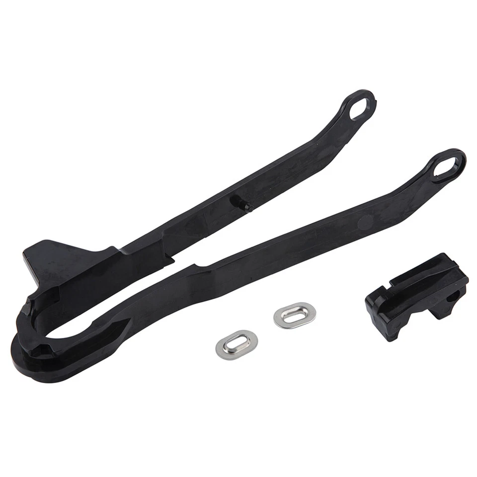 Kit protector de basculante guía deslizante de cadena para Honda CRF CRF150F CRF230F negro Foto 2 de 4