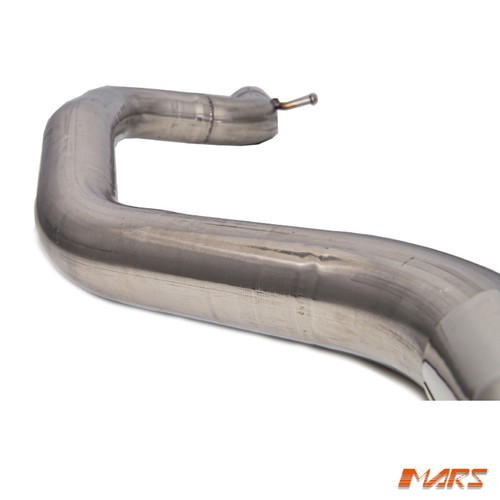 Performance Twin Out Muffler Exhaust CAT-BACK for AUDI TT 8J 4WD Quattro 2006-14 - Picture 8 of 8