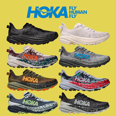 Hoka One One Speedgoat 6 Men Trail Running Shoe Size 7-14 New Colors New in Box