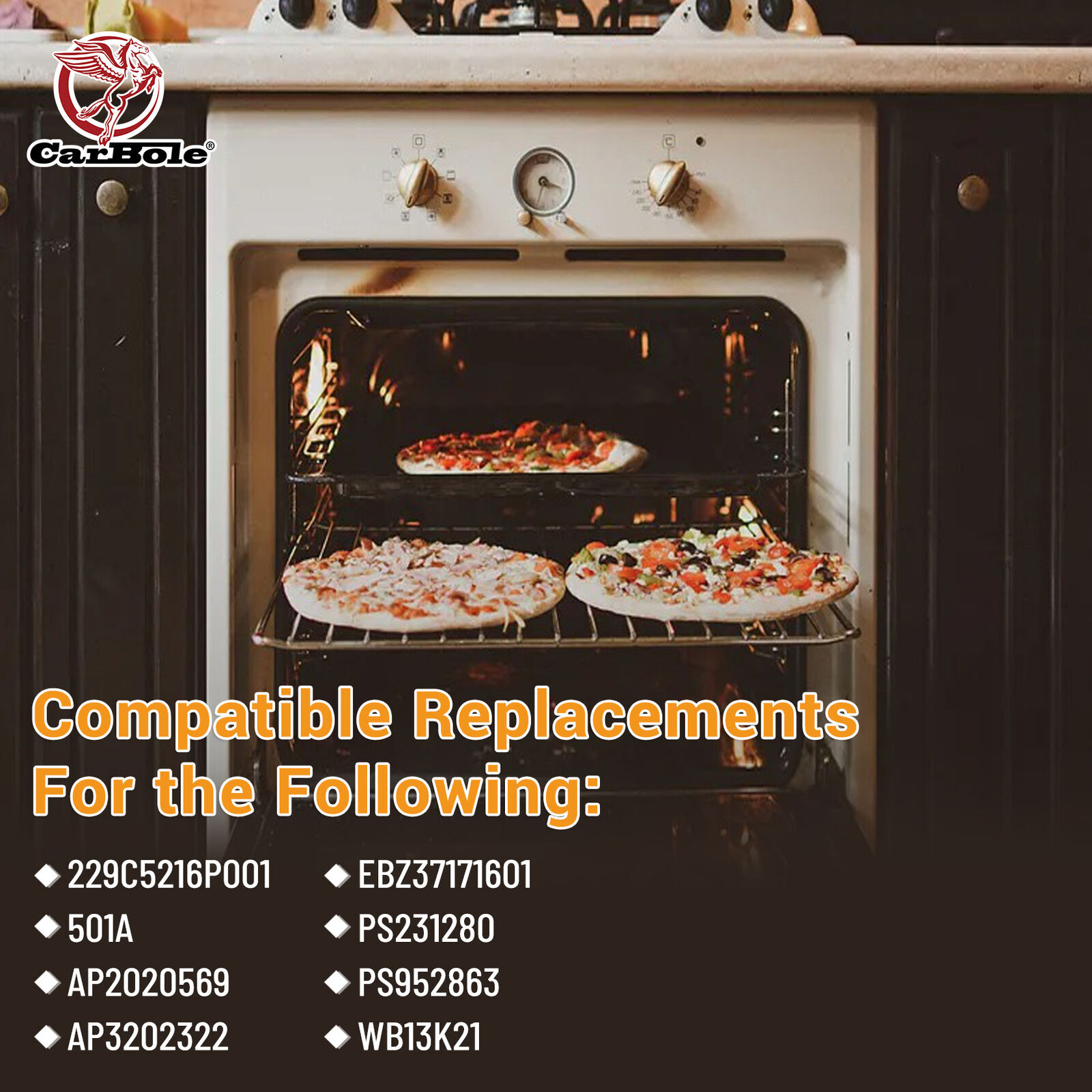 For Frigidaire GE Tappan Stove Range Igniter Gas Oven Ignitor AR5066 5303935066