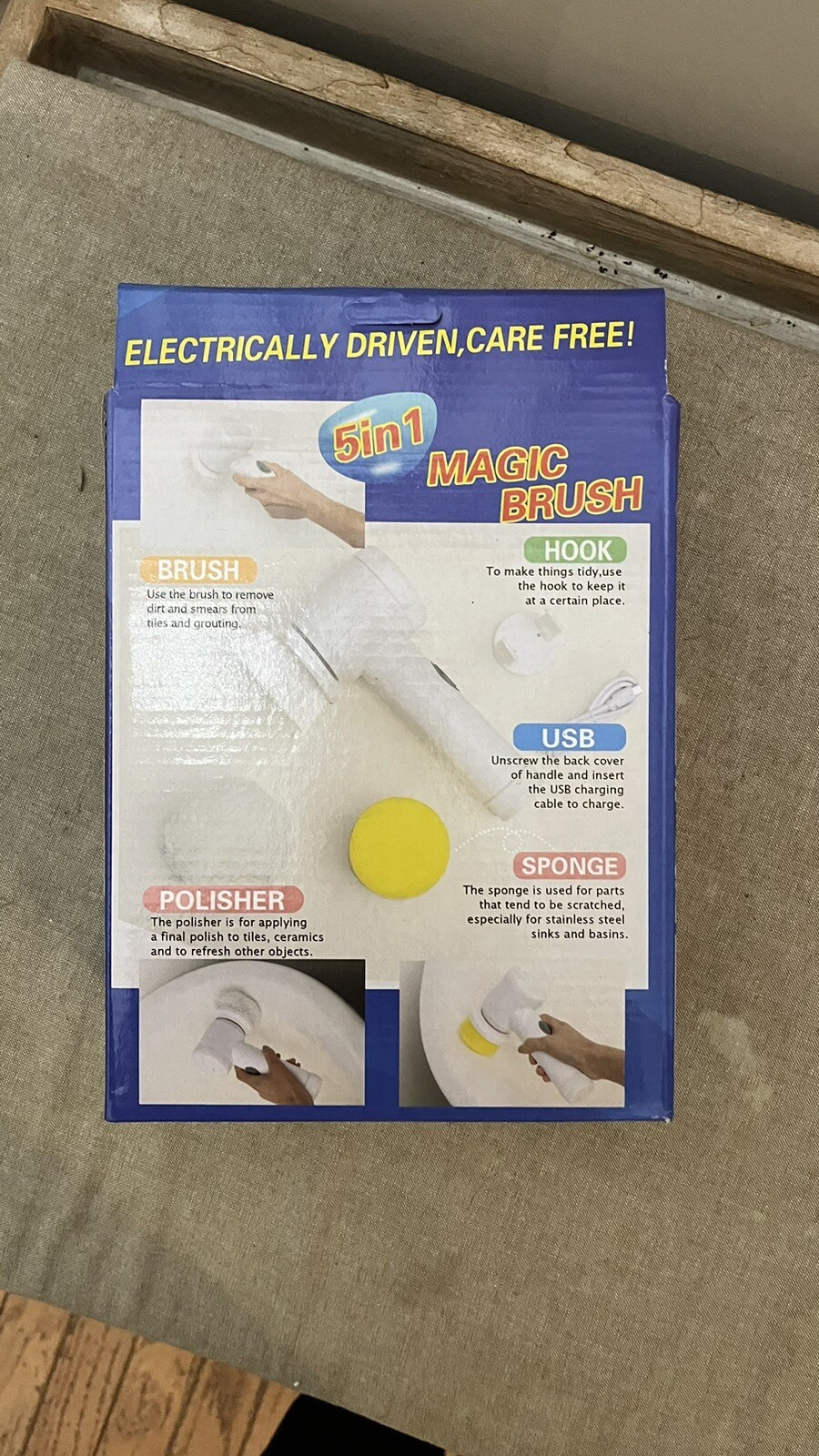 Electric Cleaning Brush eBay