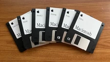 Apple Macintosh Startup Disk for Vintage Mac - System 7.1 1.44MB (6-Disk Set)