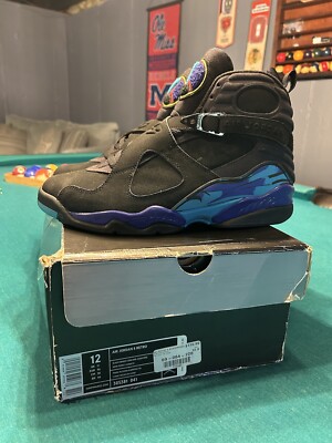 Size 12 - Jordan 8 Retro Aqua 2007 | eBay