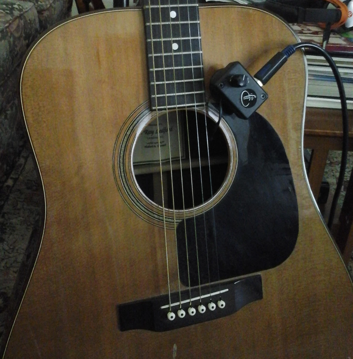 Vintage acoustic guitar pickup deals