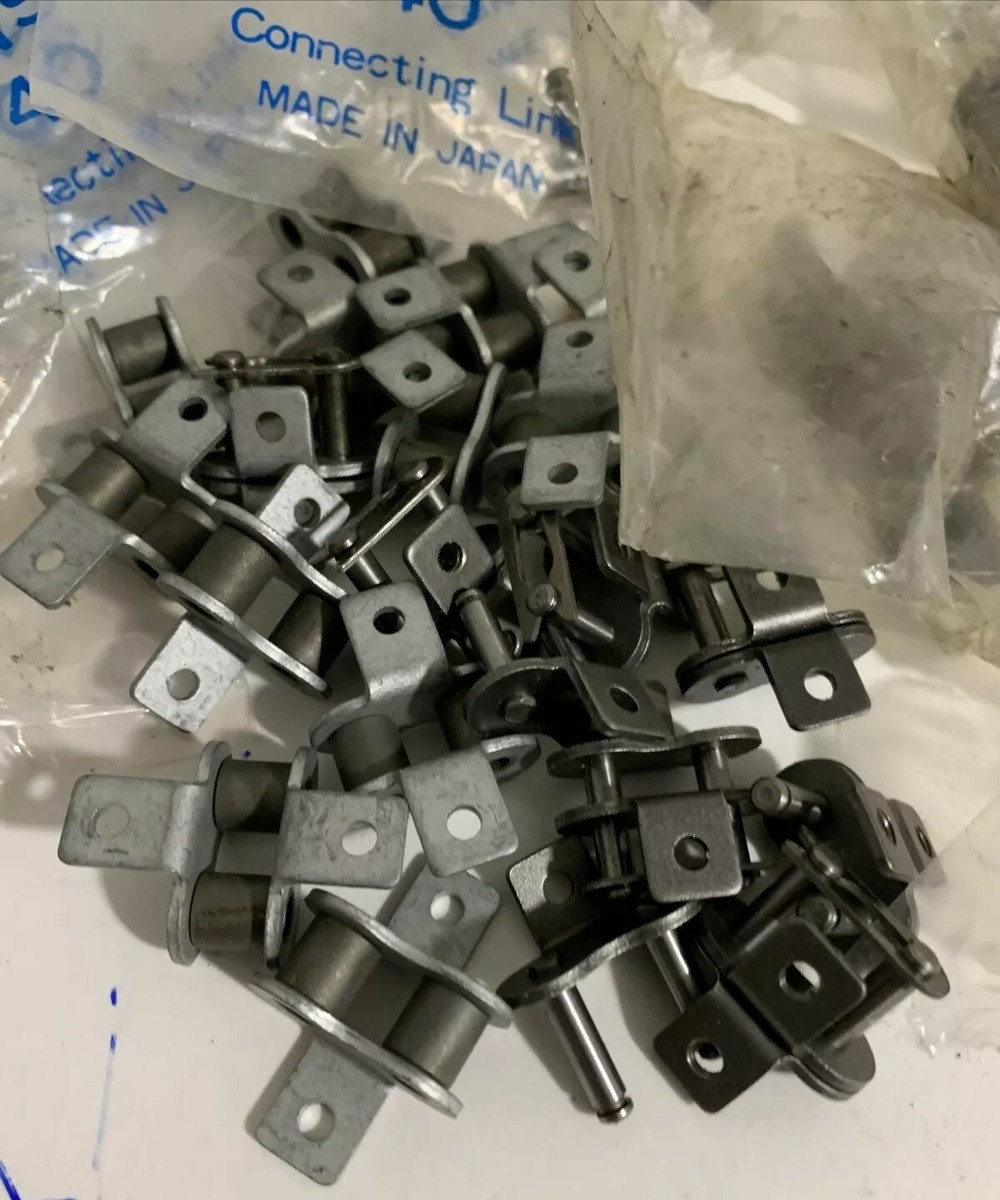 Large Lot of New Connecting Links (ANSI , Tsubaki 35,60,40 Etc